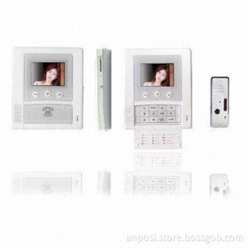 3.5-inch TFT Colorful Video Door Phone with IR LED Night Vision and DIY Installation